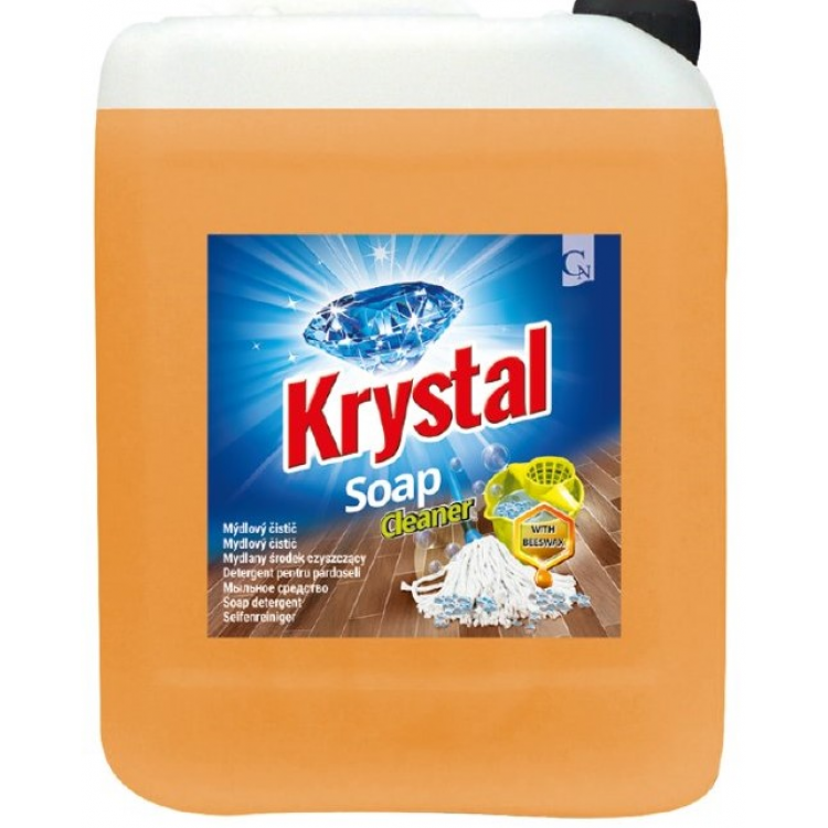 KRYSTAL mydlový čistič na DREVENÉ PODLAHY 5 l
